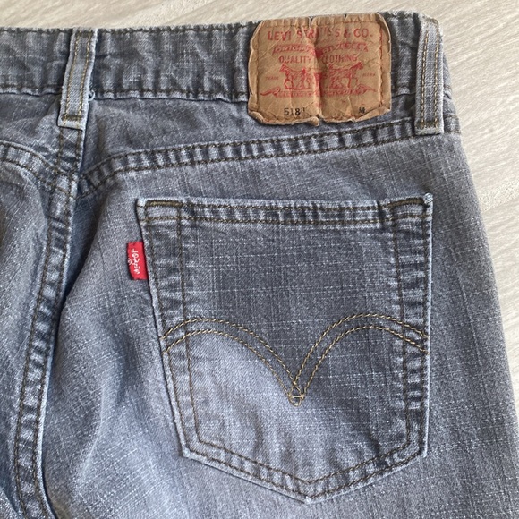 518 Levi’s Vintage size 7 Jr M. Grayish black. Best fitting jeans I ever had - Picture 8 of 16